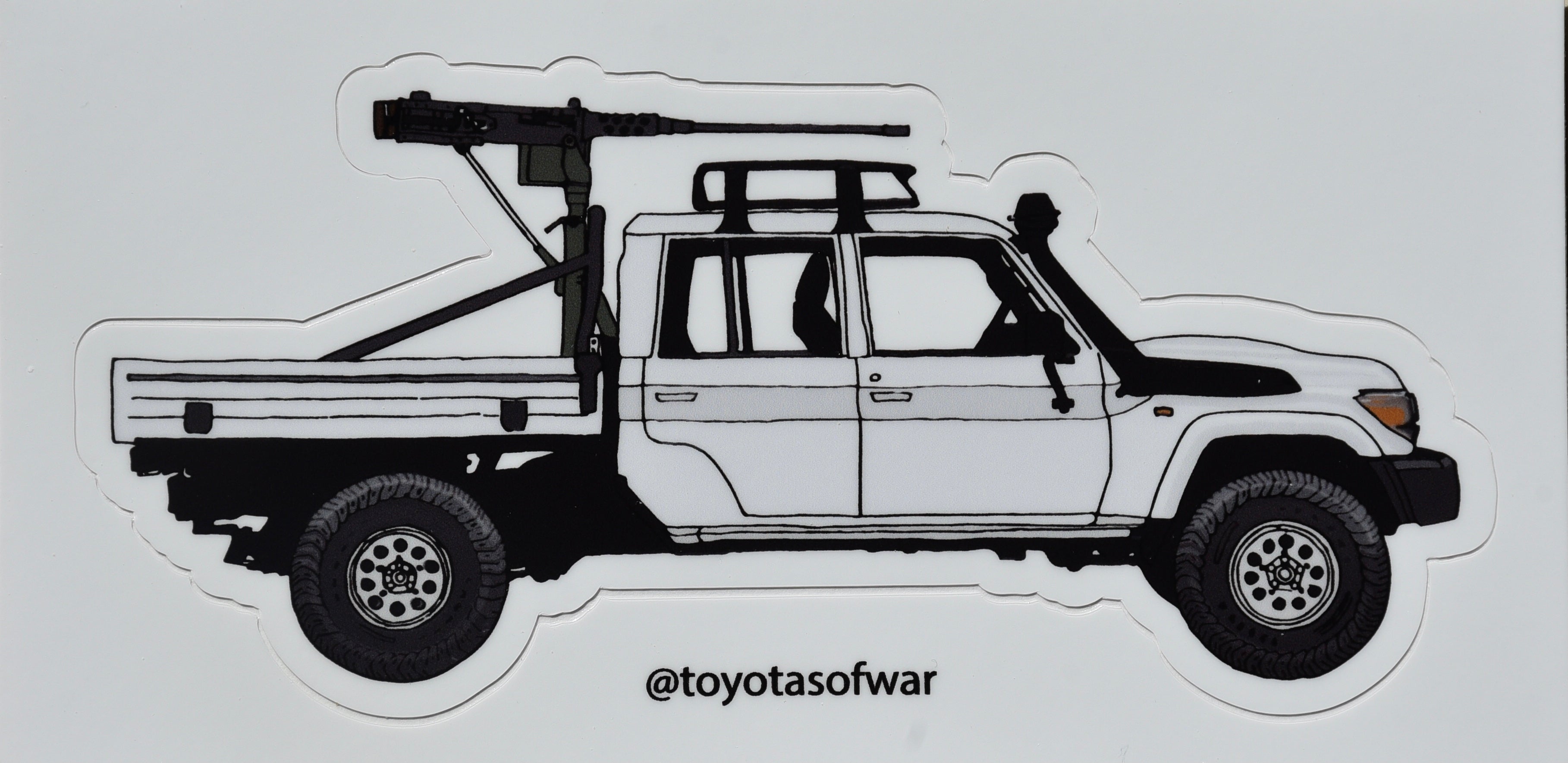 79 Series Land Cruiser Sticker – Toyotas of War