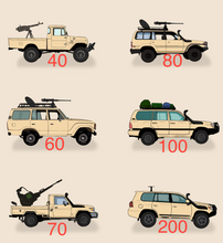 Load image into Gallery viewer, Land Cruiser Stickers

