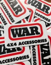 Load image into Gallery viewer, War 4x4 Accessories Sticker

